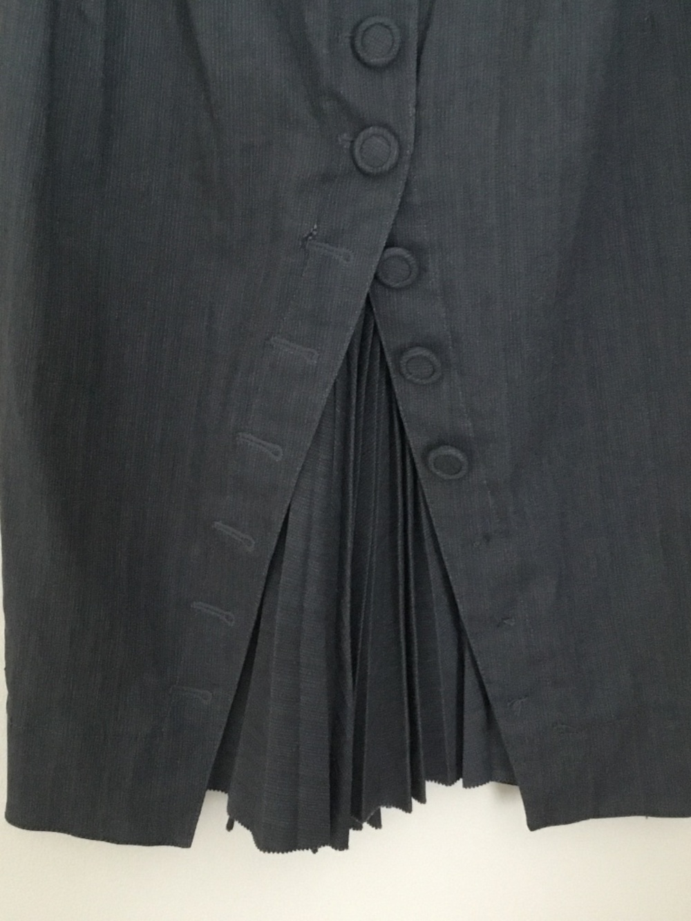 Byron Lars Beauty Mark Dark Grey Pencil Skirt - Picture 2 of 12